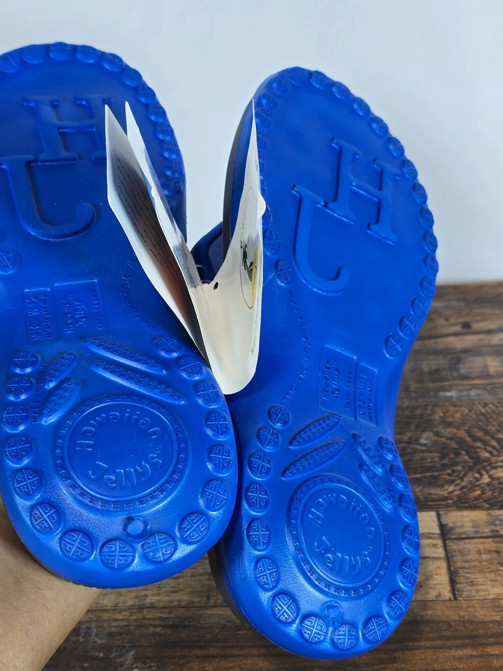 Men's Comfy Bright Blue Flip Flop Thong Sandals Size 9